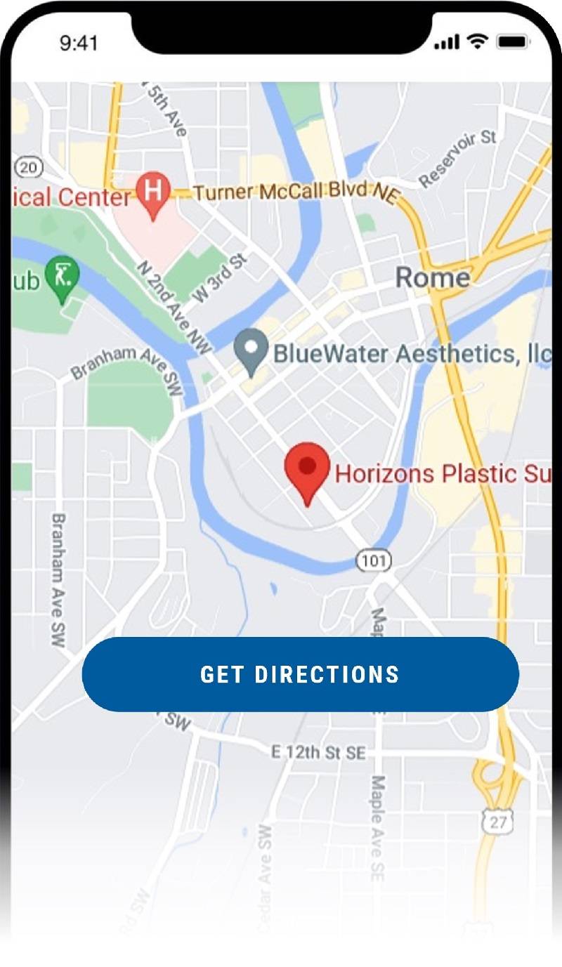 Horizons Plastic Surgery is located in Rome, GA